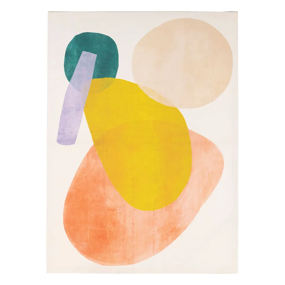 Tableau abstrait terracotta 50x70cm - Funny