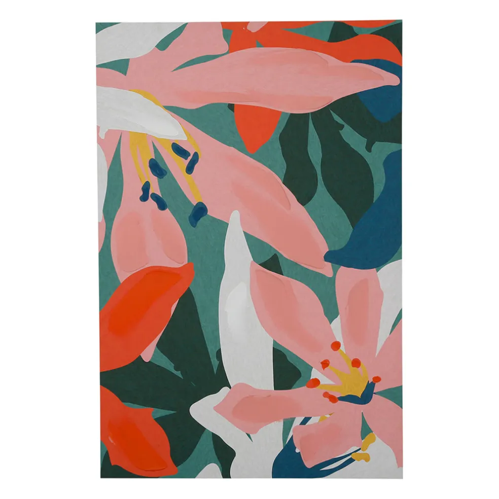 Tableau colorada rose 60x90cm