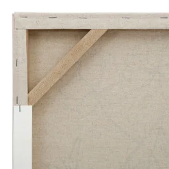 Tableau en lin indigo 40x50cm - medi summer