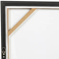 Tableau en toile encadré feuilles kaki 52x72cm - Gallery