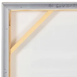 Tableau en toile et pin 60x79cm - Ligne