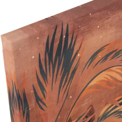 Tableau tropic terracotta et bleu 50x70cm - Gallery