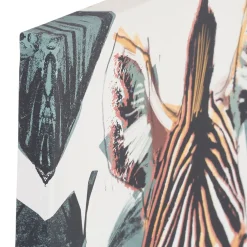 Tableau zèbre en tissu multicolore 50x70cm - Gallery