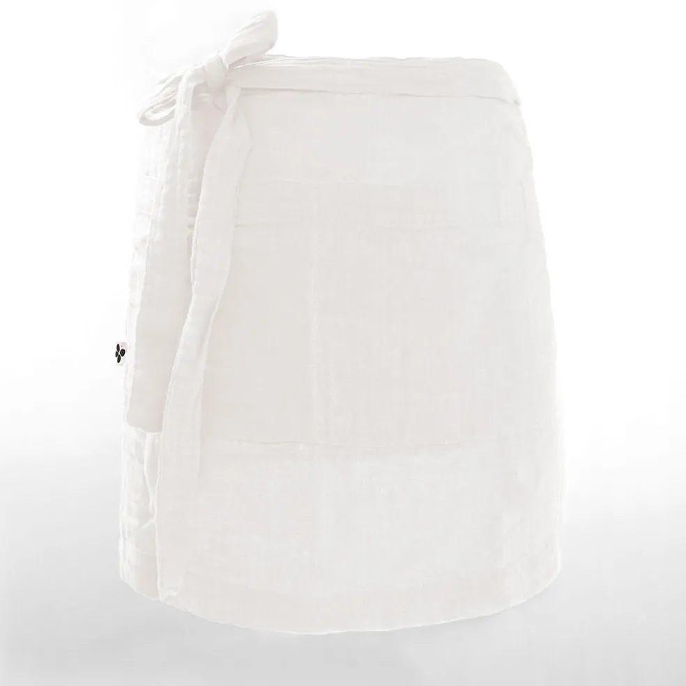 Tablier chantilly en gaze de coton 45x80cm - Gaia