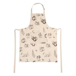 Tablier en coton et lin 68x88cm - Marie-Lise