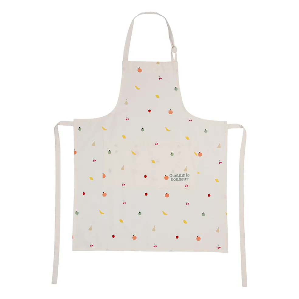Tablier en coton multicolore - Les Fruits
