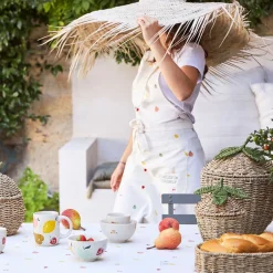 Tablier en coton multicolore - Les Fruits