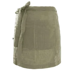 Tablier romarin en gaze de coton 45x80cm - Gaia