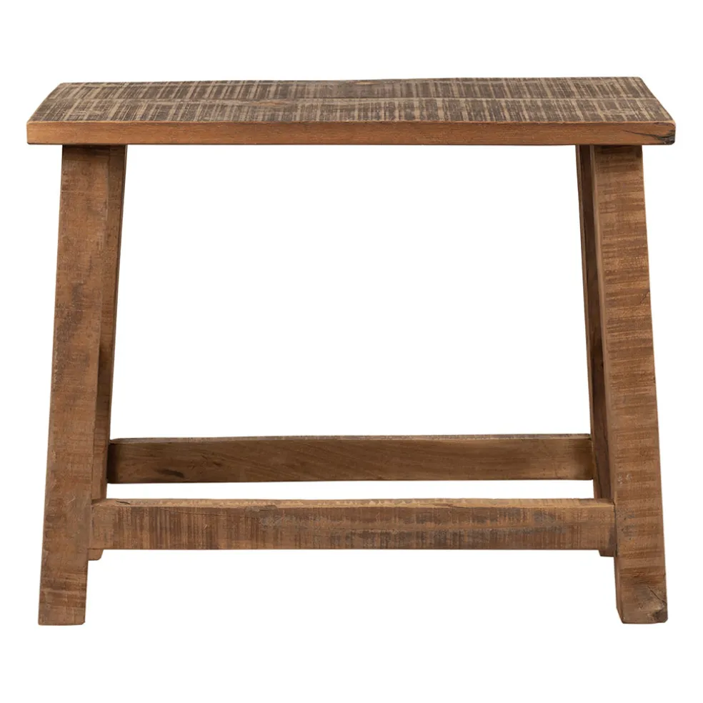 Tabouret en bois recyclé naturel - Campagne