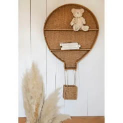 Étagère 2 niveaux naturel - Montgolfiere