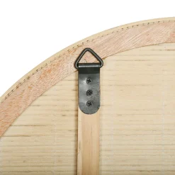 Étagère murale 2 niveaux (x2) en bambou kaki et naturel - Papaye