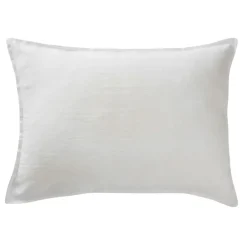 Taie d'oreiller en lin lavé craie 50x70cm - Soline