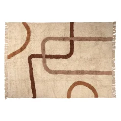 Tapis en coton ecru 230x160cm - Manarola