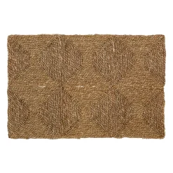 Tapis en jonc de mer naturel 82.5x55cm - Adalie