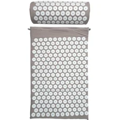Tapis et oreiller d'acupression avec sac de transport