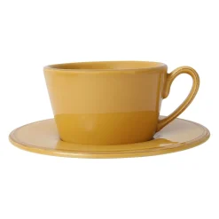Tasse en faïence moutarde - constance