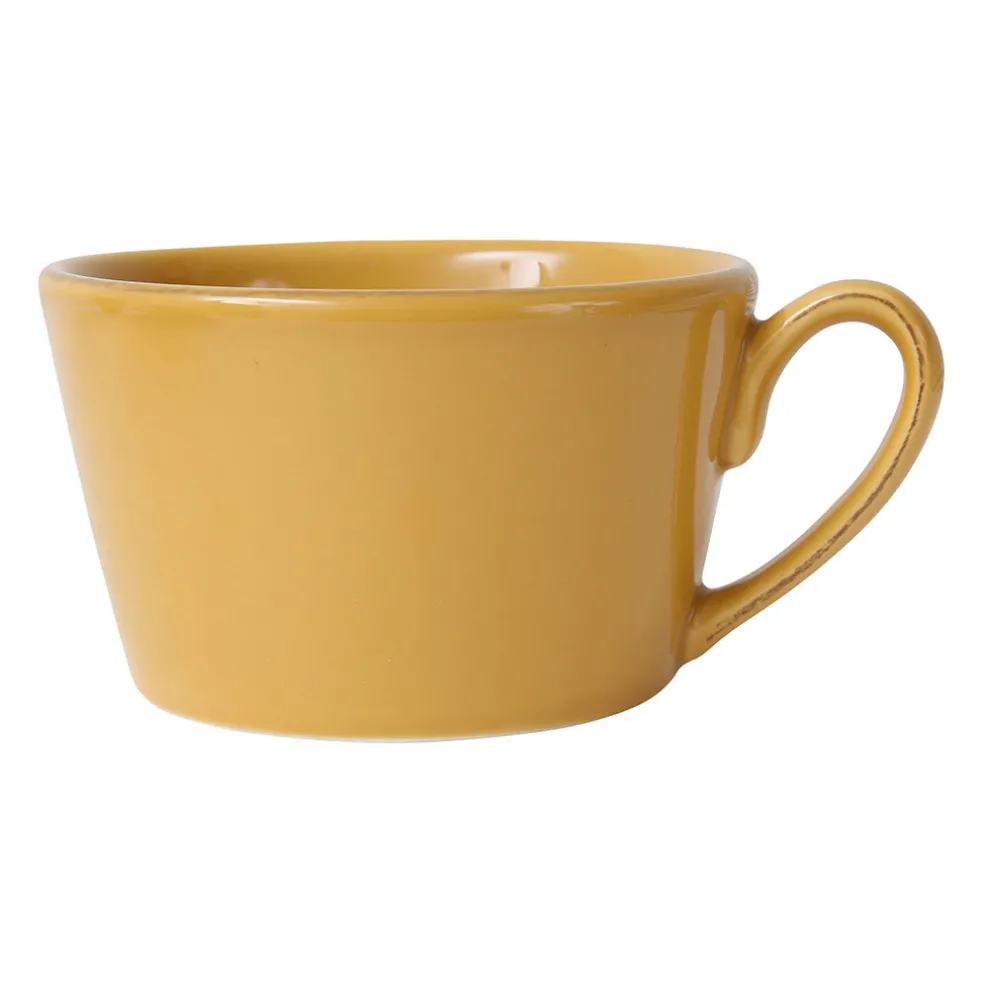 Tasse en faïence moutarde - constance