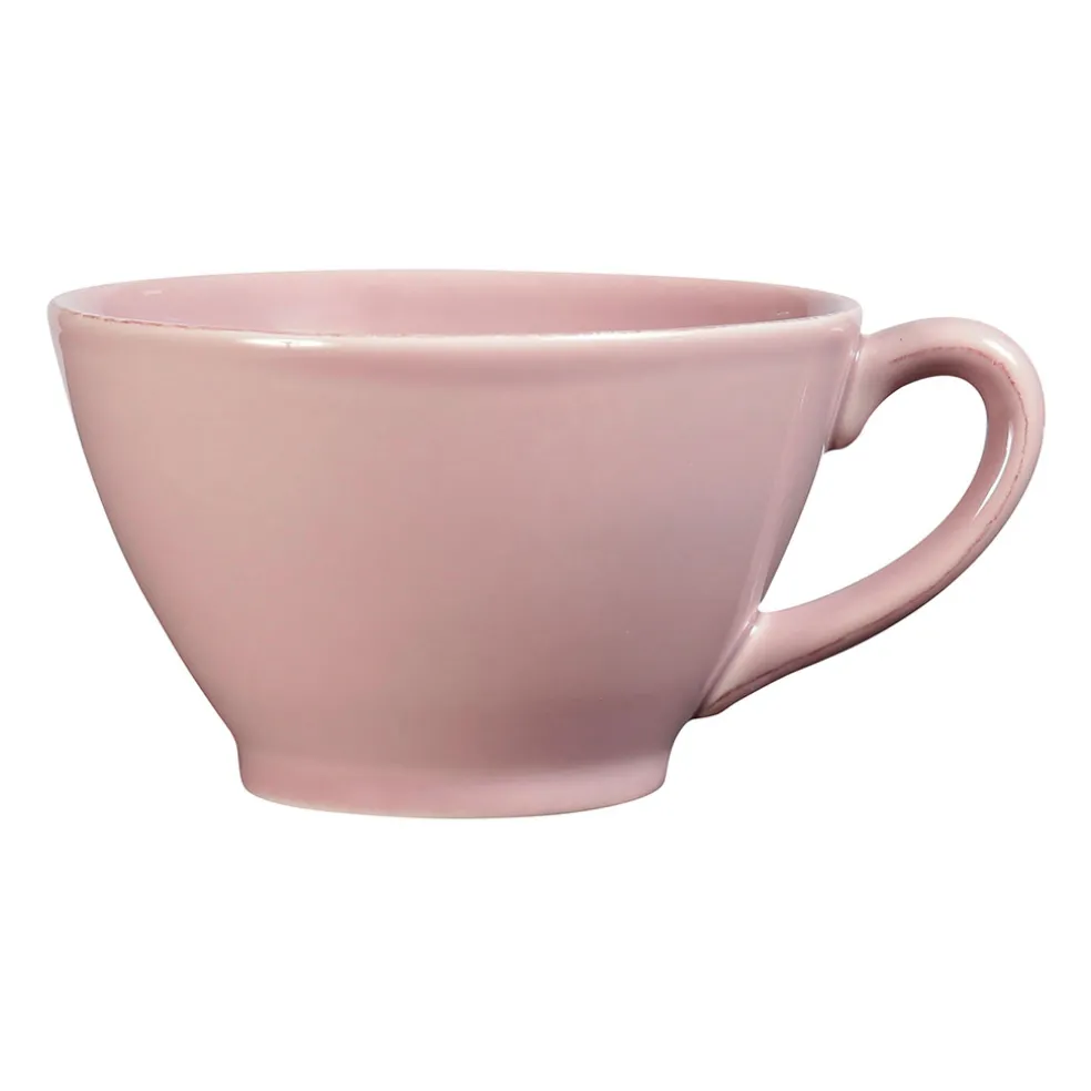 Tasse en faïence rose poudré - constance