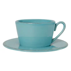 Tasse en faïence turquoise - constance