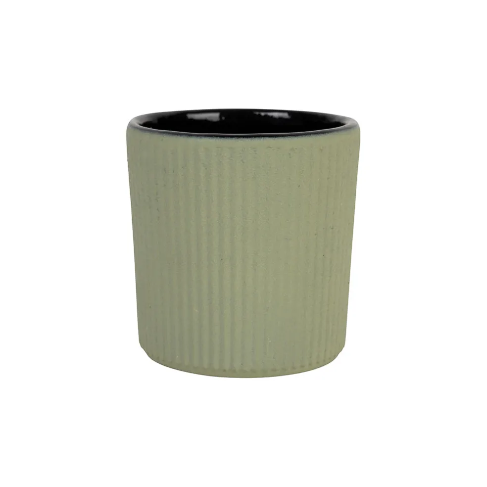 Tasse en fonte anis 12cl - Tresse