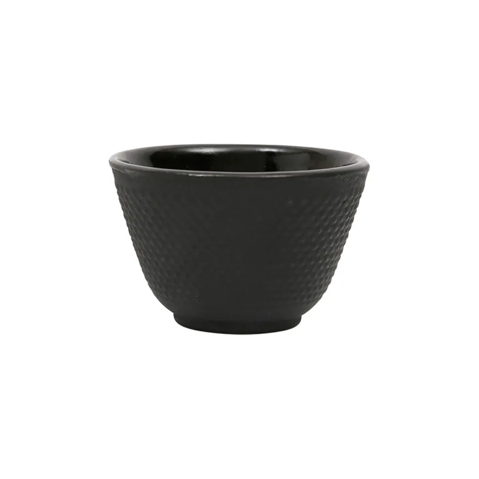 Tasse en fonte noir 12cl - Picots