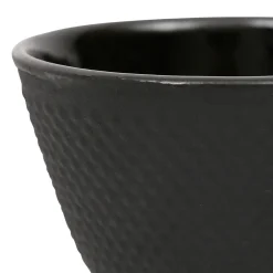 Tasse en fonte noir 12cl - Picots
