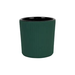 Tasse en fonte vert 12cl - Tresse