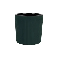 Tasse en fonte vert 12cl - Tresse