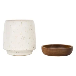 Tasse en grès blanc - nordika