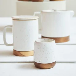 Tasse en grès blanc - nordika