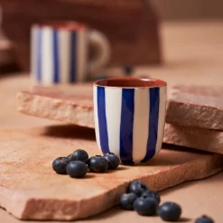 Tasse en grès indigo 10cl - Alaria