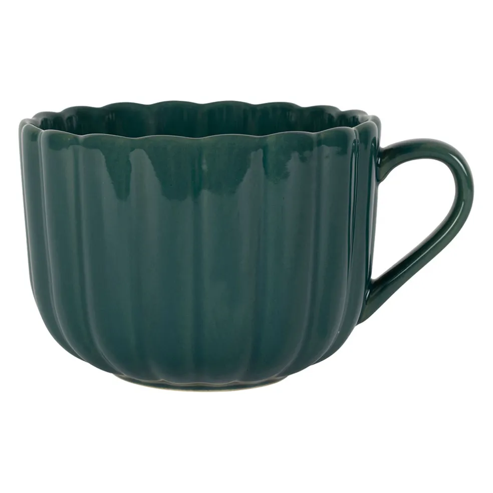 Tasse en grès émeraude 50cl - Romancero