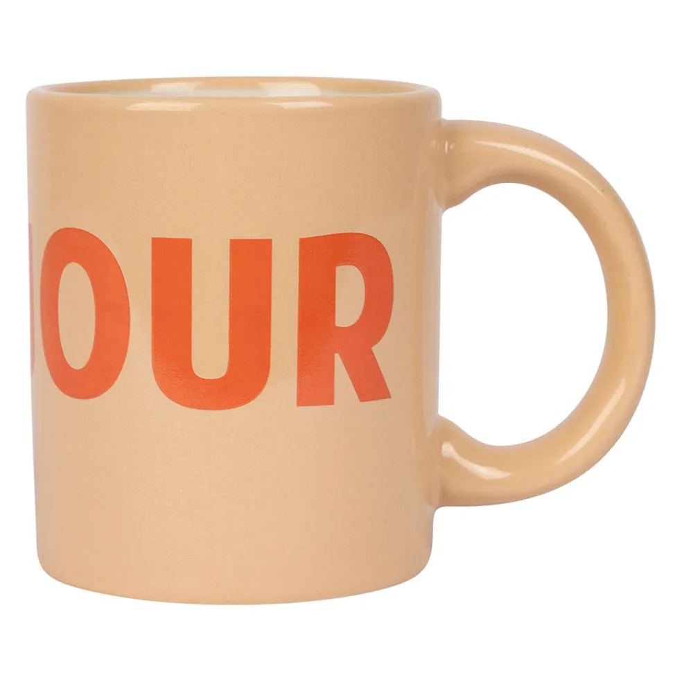 Tasse en grès nude 33cl - Funny