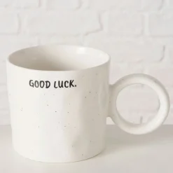 Tasse en porcelaine Good luck 36cl - Jumbo