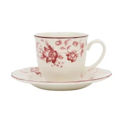 Tasse rouge d15cm - Margaux