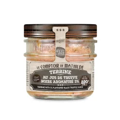 Terrine au jus de truffe noire 220g