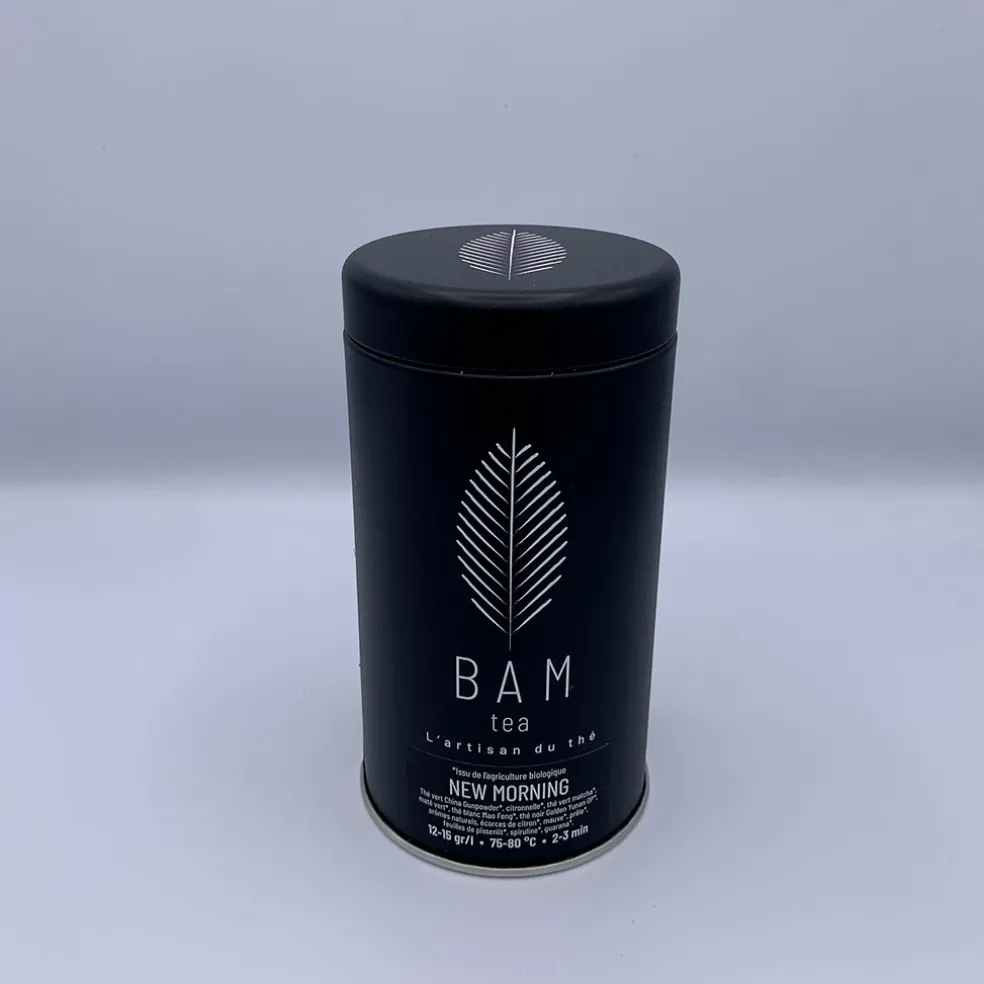 Thé New morning bio avec boite métal - 55g