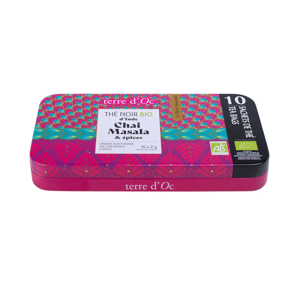 Thé nomade inde chai 10 sachets- bio