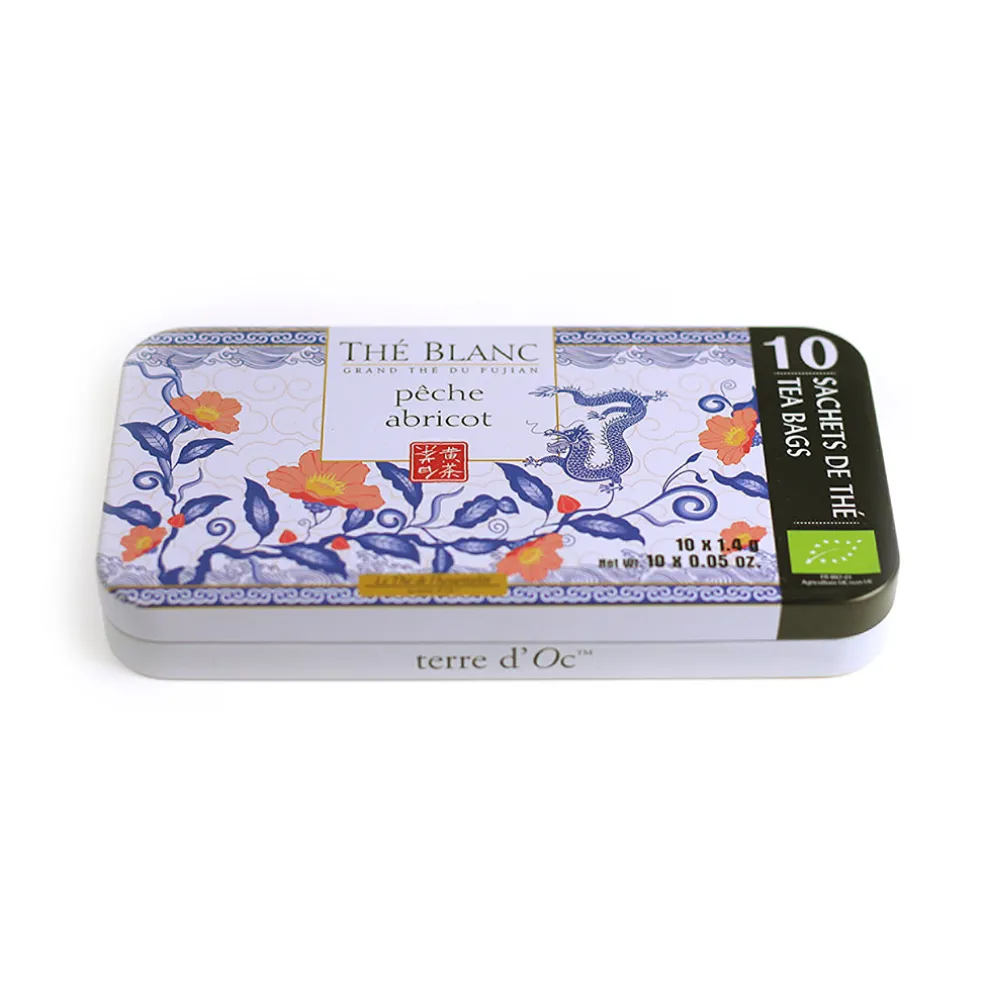 Thé nomade peche abricot 10 sachets- bio