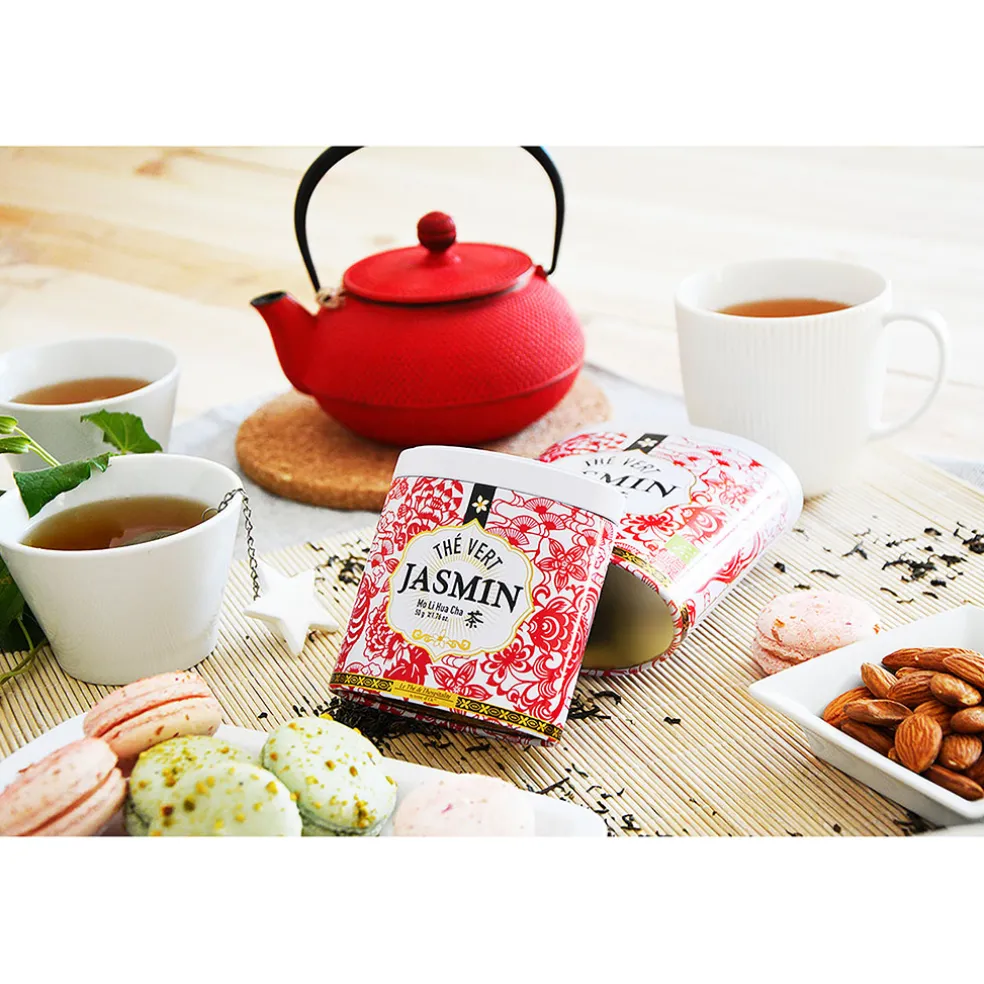 Thé vert jasmin - 100g - bio