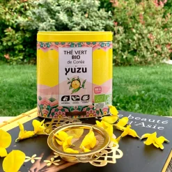 Thé vert yuzu de coree - 80g - bio