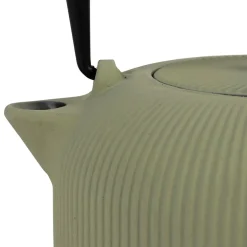 Théière en fonte anis avec filtre 1L - Tresse