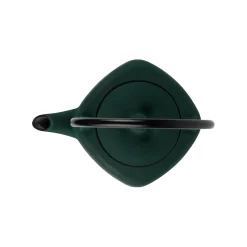 Théière en fonte et inox emeraude et noir 90cl - Arty