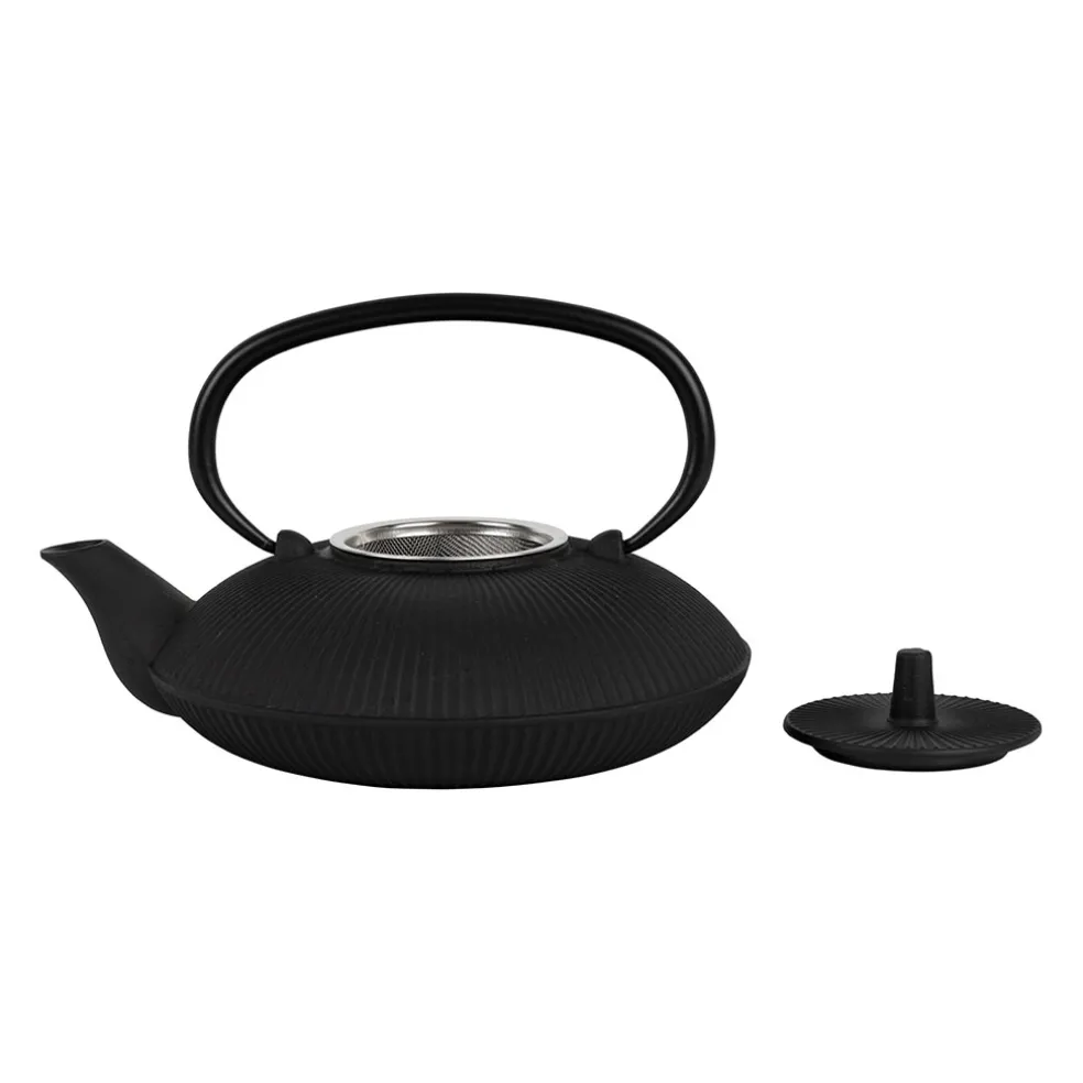 Théière en fonte noir avec filtre inox 75cl - Brin