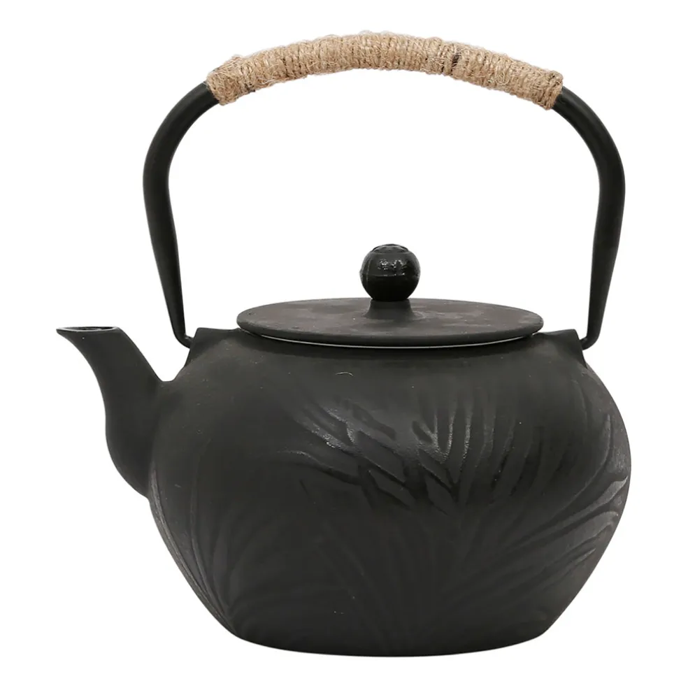 Théière en fonte noir avec filtre inox 1.5l - Exaltation