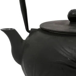 Théière en fonte noir avec filtre inox 1.5l - Exaltation