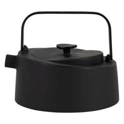 Théière en fonte noir avec filtre inox 90cl - Tipot-Arty