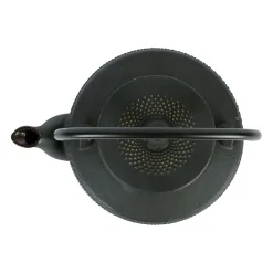 Théière en fonte noir et doré et filtre inox 1.6l - Point