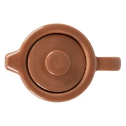 Théière solitaire en grès terracotta avec filtre 45cl - Nordika