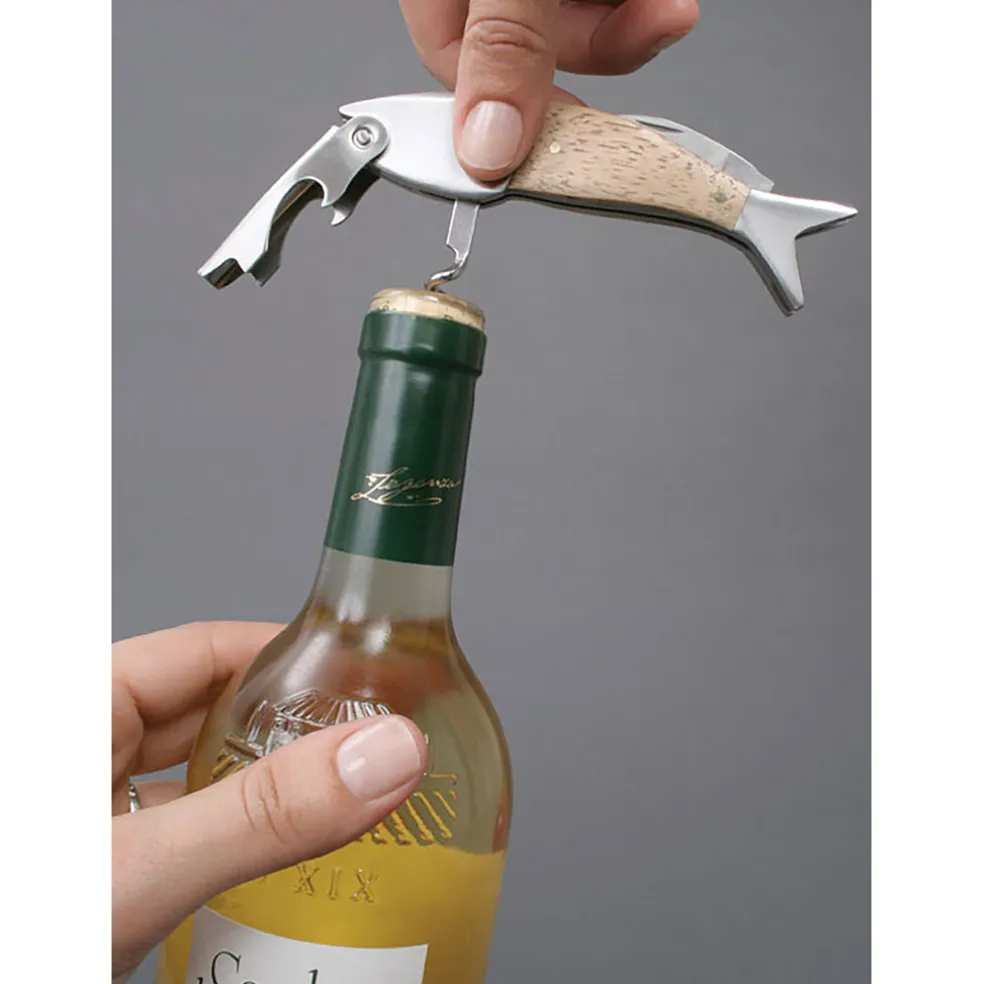 Tire bouchon poisson